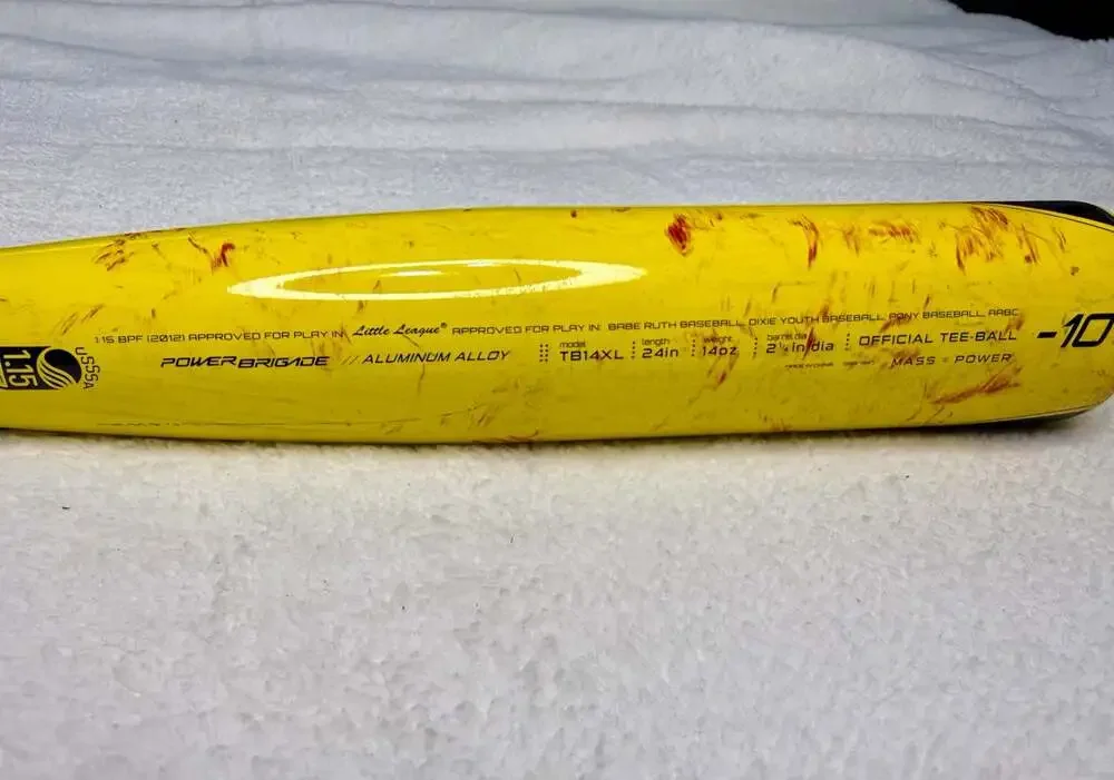 Easton Power Brigade TB14XL Official Tee-Ball Baseball Bat 24 inch 14 oz